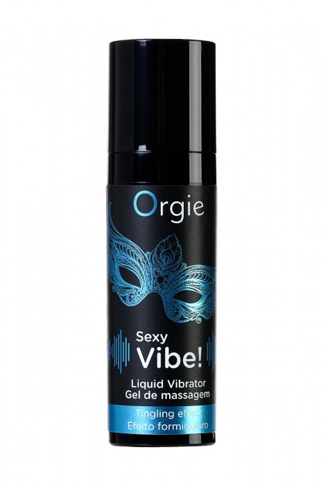 Гель для массажа ORGIE Sexy Vibe Liquid Vibrator с эффектом вибрации - 15 мл. - ORGIE - купить с доставкой в Магнитогорске