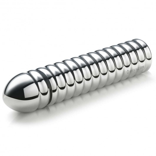 Рельефный фаллос для интенсивного электросекса Groovey George - 20 см. - MyStim - купить с доставкой в Магнитогорске