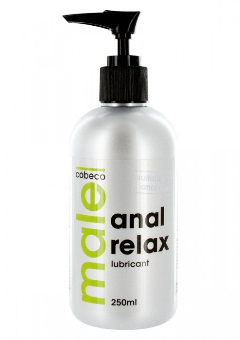 Анальный лубрикант MALE Cobeco Anal Relax Lubricant - 250 мл. - Cobeco - купить с доставкой в Магнитогорске