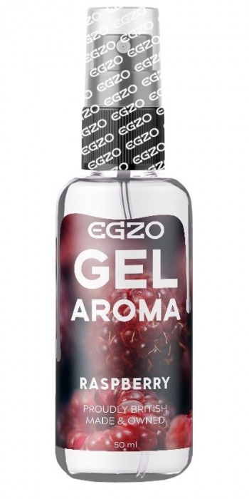 Интимный лубрикант EGZO AROMA с ароматом малины - 50 мл. - EGZO - купить с доставкой в Магнитогорске
