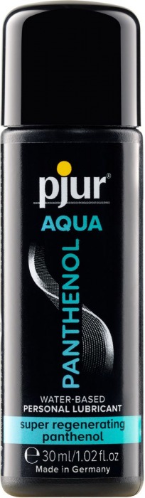 Лубрикант на водной основе с пантенолом pjur AQUA Panthenol - 30 мл. - Pjur - купить с доставкой в Магнитогорске