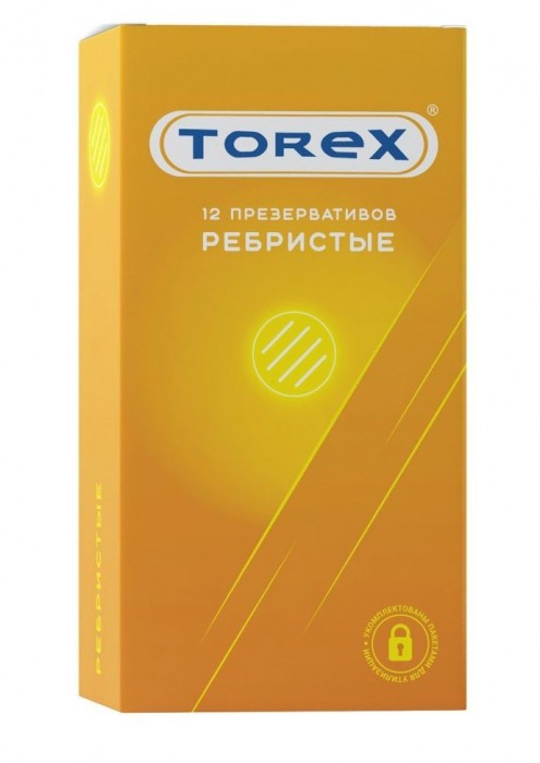 Текстурированные презервативы Torex  Ребристые  - 12 шт. - Torex - купить с доставкой в Магнитогорске