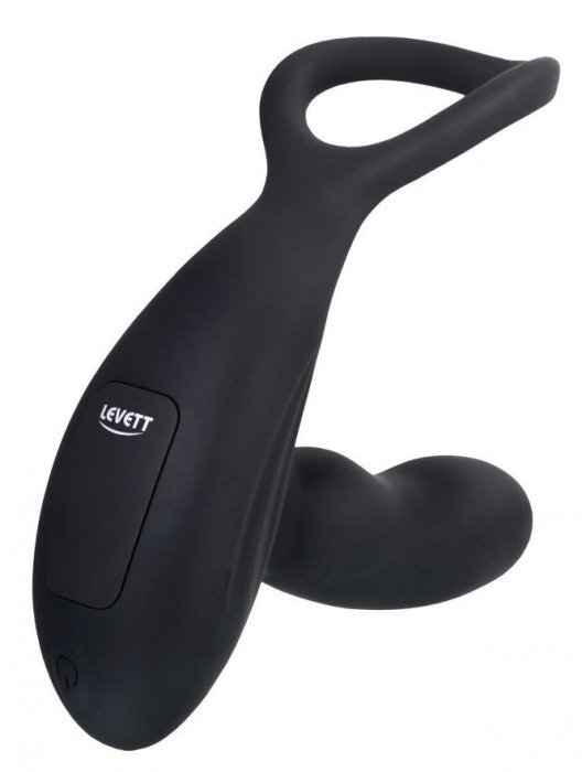 Черный стимулятор простаты Maud с вибрацией - Levett - в Магнитогорске купить с доставкой