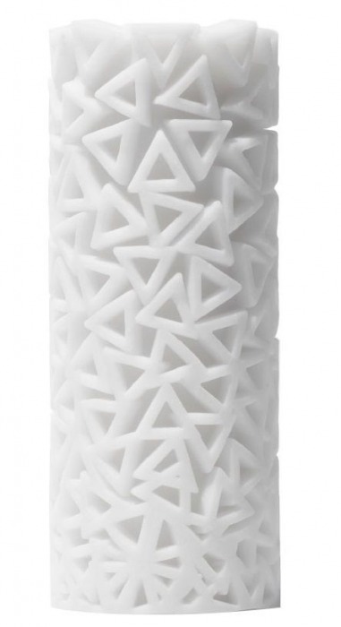 Белый 3D мастурбатор PILE - Tenga - в Магнитогорске купить с доставкой