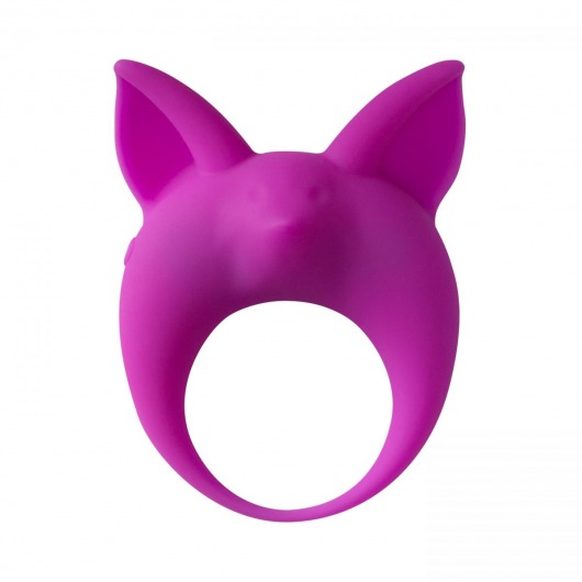 Фиолетовое эрекционное кольцо Kitten Kyle - Lola Games - в Магнитогорске купить с доставкой
