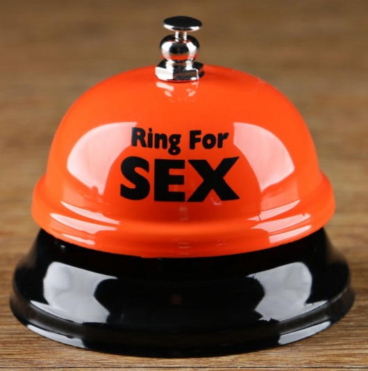 Настольный звонок RING FOR SEX - Сима-Ленд - купить с доставкой в Магнитогорске