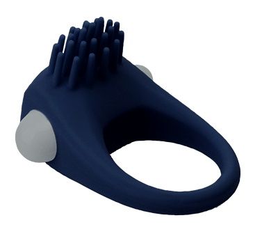 Синее эрекционное виброкольцо STIMU RING - Dream Toys - в Магнитогорске купить с доставкой