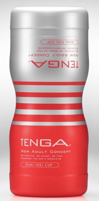 Мастурбатор TENGA Dual Sensation Cup - Tenga - в Магнитогорске купить с доставкой