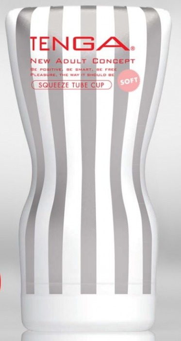 Мастурбатор TENGA Squeeze Tube Cup Soft - Tenga - в Магнитогорске купить с доставкой