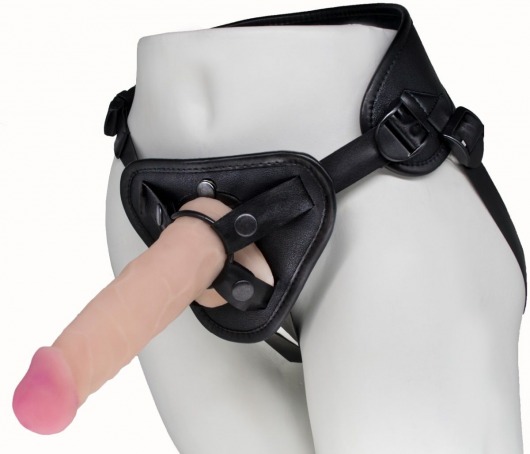 Пояс харнесс BEST UNI strap с 2 сменными насадками - 18,5 и 16 см. - LOVETOY (А-Полимер) - купить с доставкой в Магнитогорске