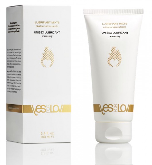 Лубрикант на водной основе с согревающим эффектом Warming Unisex Lubricant - 100 мл. - YESforLOV - купить с доставкой в Магнитогорске