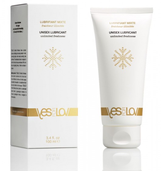 Лубрикант на водной основе с охлаждающим эффектом Unlimited Freshness Unisex Lubricant - 100 мл. - YESforLOV - купить с доставкой в Магнитогорске