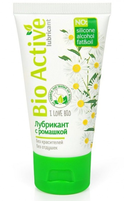 Гель-лубрикант на водной основе Bio Active - 50 гр. - Биоритм - купить с доставкой в Магнитогорске