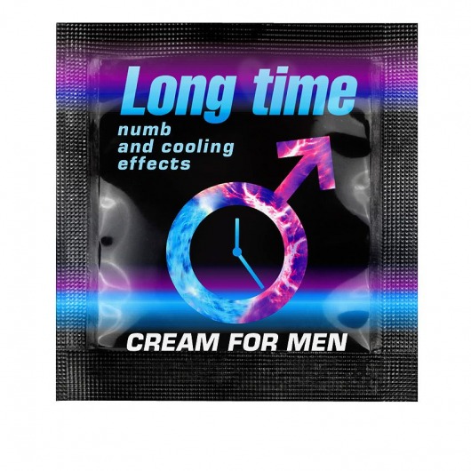 Крем для мужчин Long Time - 1,5 гр. - Биоритм - купить с доставкой в Магнитогорске