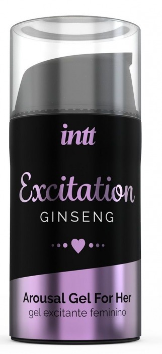 Женский возбуждающий интимный гель Excitation Ginseng - 15 мл. - INTT - купить с доставкой в Магнитогорске