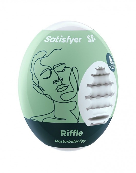 Мастурбатор-яйцо Satisfyer Riffle Mini Masturbator - Satisfyer - в Магнитогорске купить с доставкой