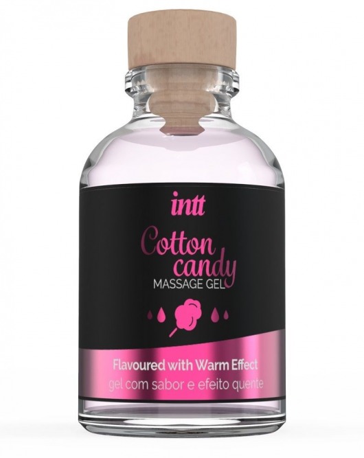 Массажный гель с согревающим эффектом Cotton Candy - 30 мл. - INTT - купить с доставкой в Магнитогорске