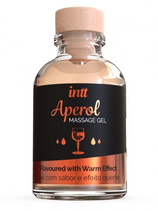 Массажный гель с согревающим эффектом Aperol - 30 мл. - INTT - купить с доставкой в Магнитогорске