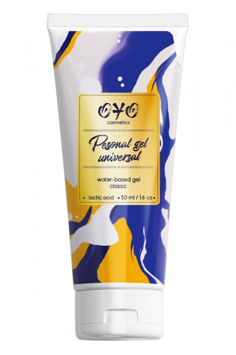 Интимная смазка на водной основе OYO Personal Gel Universal - 50 мл. - OYO - купить с доставкой в Магнитогорске