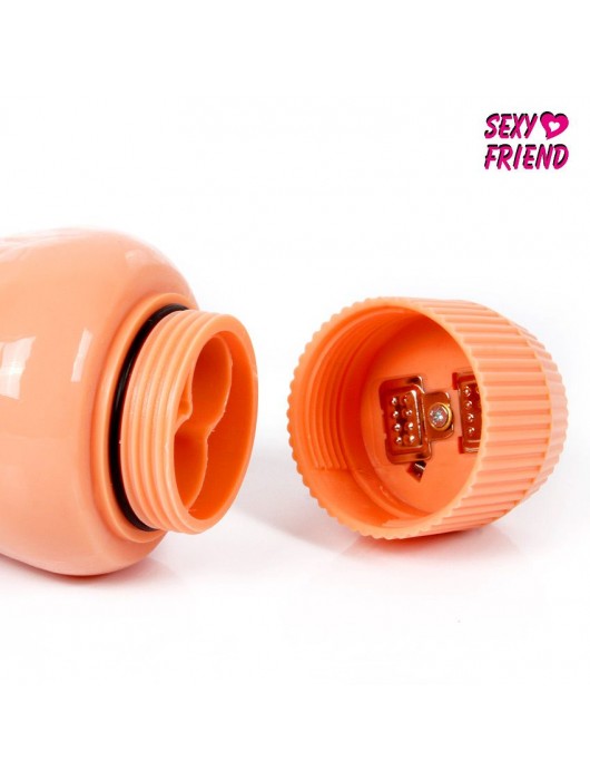 Телесный вибратор-реалистик без мошонки - 27,5 см. - 1137