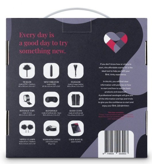 Стартовый набор БДСМ First Kinky Experience - Loveboxxx - купить с доставкой в Магнитогорске