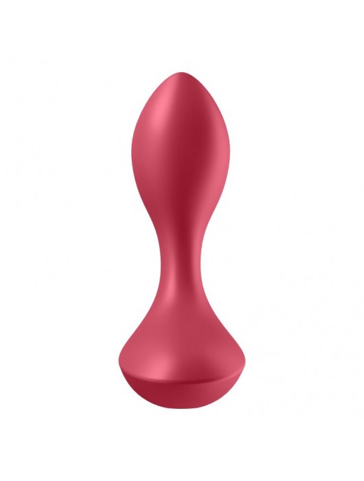 Красный вибромассажёр простаты Satisfyer Backdoor Lover - 14 см. - Satisfyer - в Магнитогорске купить с доставкой