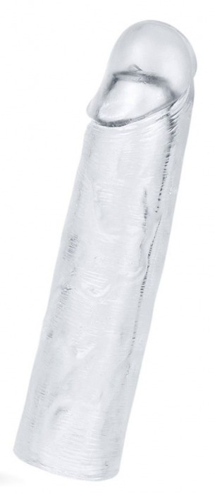Прозрачная насадка-удлинитель Flawless Clear Penis Sleeve Add 1 - 15,5 см. - Lovetoy - в Магнитогорске купить с доставкой