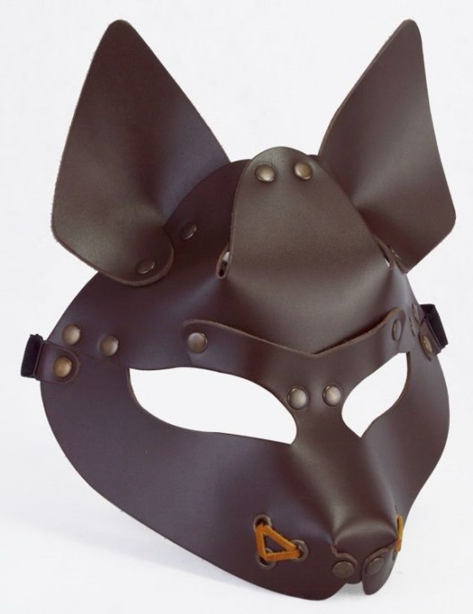Коричневая маска Wolf - Sitabella - купить с доставкой в Магнитогорске