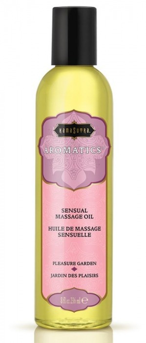 Массажное масло с цветочным ароматом Pleasure Garden - 236 мл. - Kama Sutra - купить с доставкой в Магнитогорске