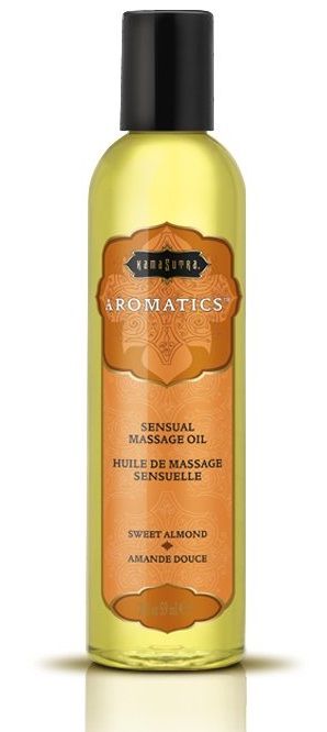 Массажное масло с миндальным ароматом Sweet Almond - 59 мл. - Kama Sutra - купить с доставкой в Магнитогорске