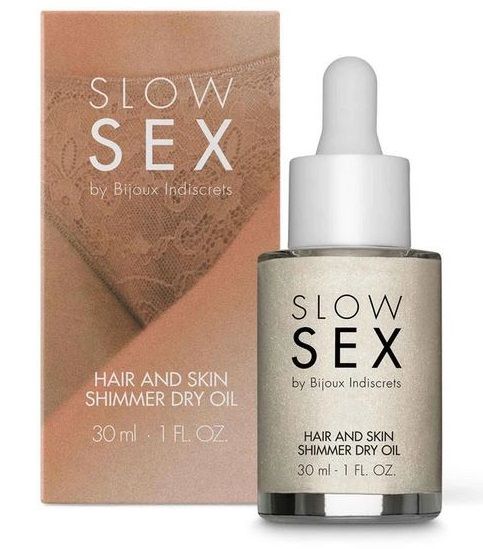 Мерцающее сухое масло для волос и кожи Hair And Skin Shimmer Dry Oil - 30 мл. -  - Магазин феромонов в Магнитогорске