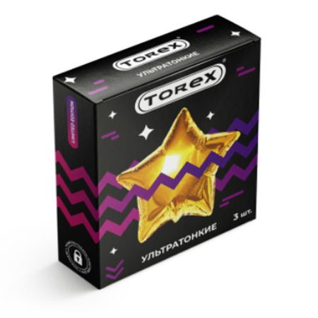 Презервативы Torex Party  Ультратонкие  - 3 шт. - Torex - купить с доставкой в Магнитогорске