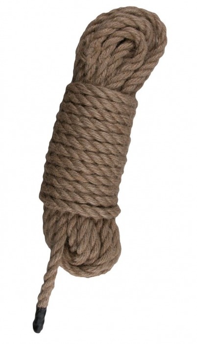 Пеньковая веревка для связывания Hemp Rope - 5 м. - Easy toys - купить с доставкой в Магнитогорске