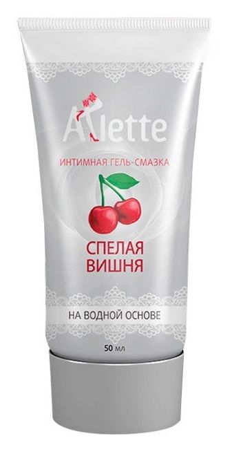 Интимная гель-смазка на водной основе Arlette  Спелая вишня  - 50 мл. - Arlette - купить с доставкой в Магнитогорске