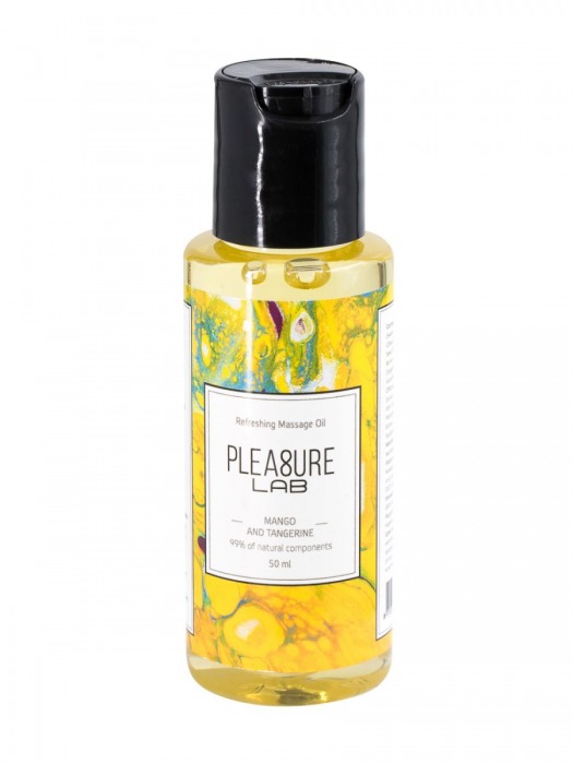 Массажное масло Pleasure Lab Refreshing с ароматом манго и мандарина - 50 мл. - Pleasure Lab - купить с доставкой в Магнитогорске