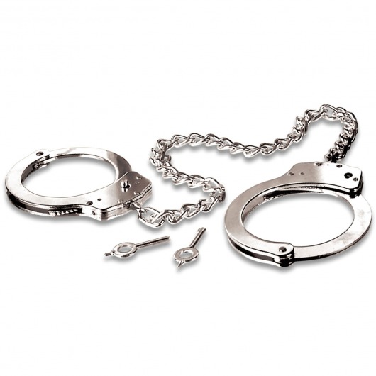 Металлические наручники Metal Leg Cuffs - Pipedream - купить с доставкой в Магнитогорске
