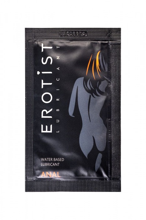Пробник лубриканта на водной основе Erotist Anal - 4 мл. - Erotist Lubricants - купить с доставкой в Магнитогорске