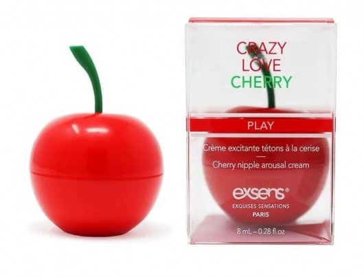 Крем для стимуляции сосков Crazy Love Cherry - 8 мл. - Exsens - купить с доставкой в Магнитогорске
