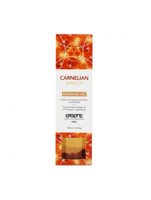 Органическое массажное масло CARNELIAN APRICOT - 100 мл. - Exsens - купить с доставкой в Магнитогорске