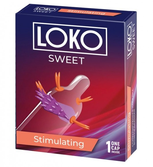 Стимулирующая насадка на пенис LOKO SWEET с возбуждающим эффектом - Sitabella - в Магнитогорске купить с доставкой