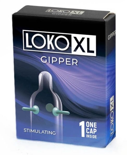 Стимулирующая насадка на пенис LOKO XL GIPPER - Sitabella - в Магнитогорске купить с доставкой