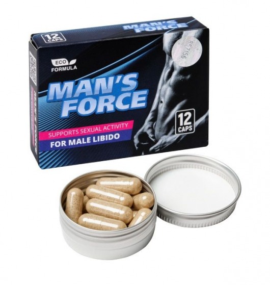 Пищевой концентрат для мужчин MANS FORCE  - 12 капсул - Sitabella - купить с доставкой в Магнитогорске