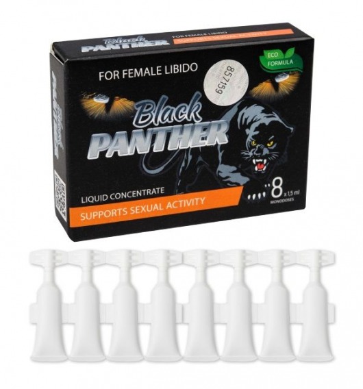 Пищевой концентрат для женщин BLACK PANTER - 8 монодоз (по 1,5 мл.) - Sitabella - купить с доставкой в Магнитогорске