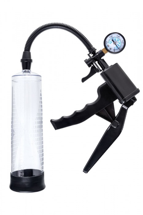 Прозрачная механическая помпа для пениса Viggo - Sexus - в Магнитогорске купить с доставкой