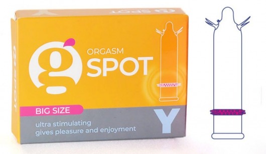 Стимулирующая насадка G-Spot Y Big size - Sitabella - купить с доставкой в Магнитогорске