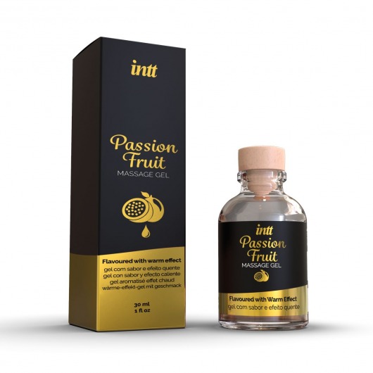 Массажный гель с ароматом маракуйи Passion Fruit - 30 мл. - INTT - купить с доставкой в Магнитогорске