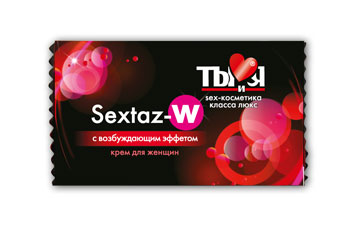 Возбуждающий крем для женщин Sextaz-W в одноразовой упаковке - 1,5 гр. - Биоритм - купить с доставкой в Магнитогорске
