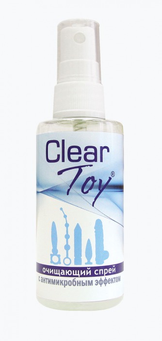 Очищающий спрей Clear Toy с антимикробным эффектом - 100 мл. - Биоритм - купить с доставкой в Магнитогорске