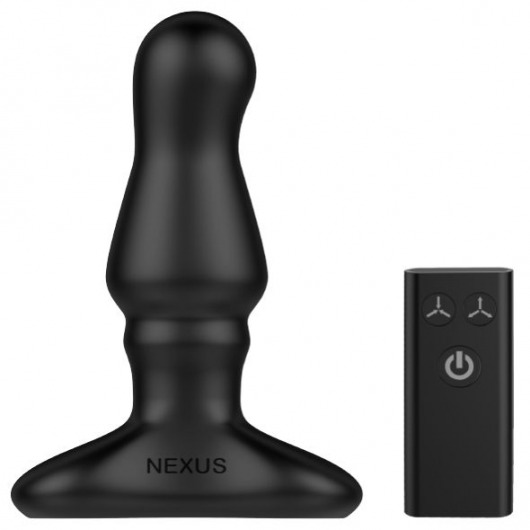 Черный вибростимулятор простаты Nexus Bolster - 12,3 см. - Nexus Range - в Магнитогорске купить с доставкой