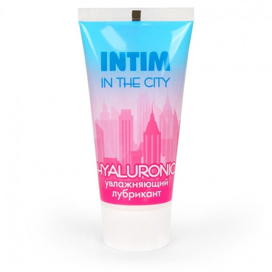 Увлажняющий лубрикант на водной основе Intim in the city Hyaluronic - 60 гр. - Биоритм - купить с доставкой в Магнитогорске